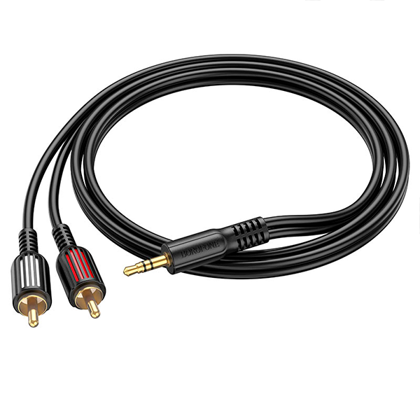 Кабель Borofone BL11 (3.5mm to 2 RCA)