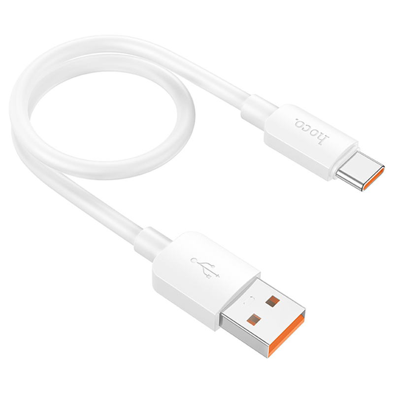 Кабель hoco X96 (25 см, Type-C, Белый)
