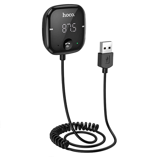 FM-трансмиттер hoco E65 (Черный)